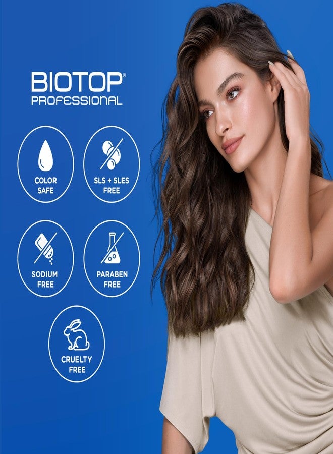 Biotop Professional 04 Hair Loss Shampoo - Made with Biotin, Red Clover and Citric Acid - Strengthening Treatment for Repair - For Shedding or Thinning Hair (8.45 oz) - Image 4